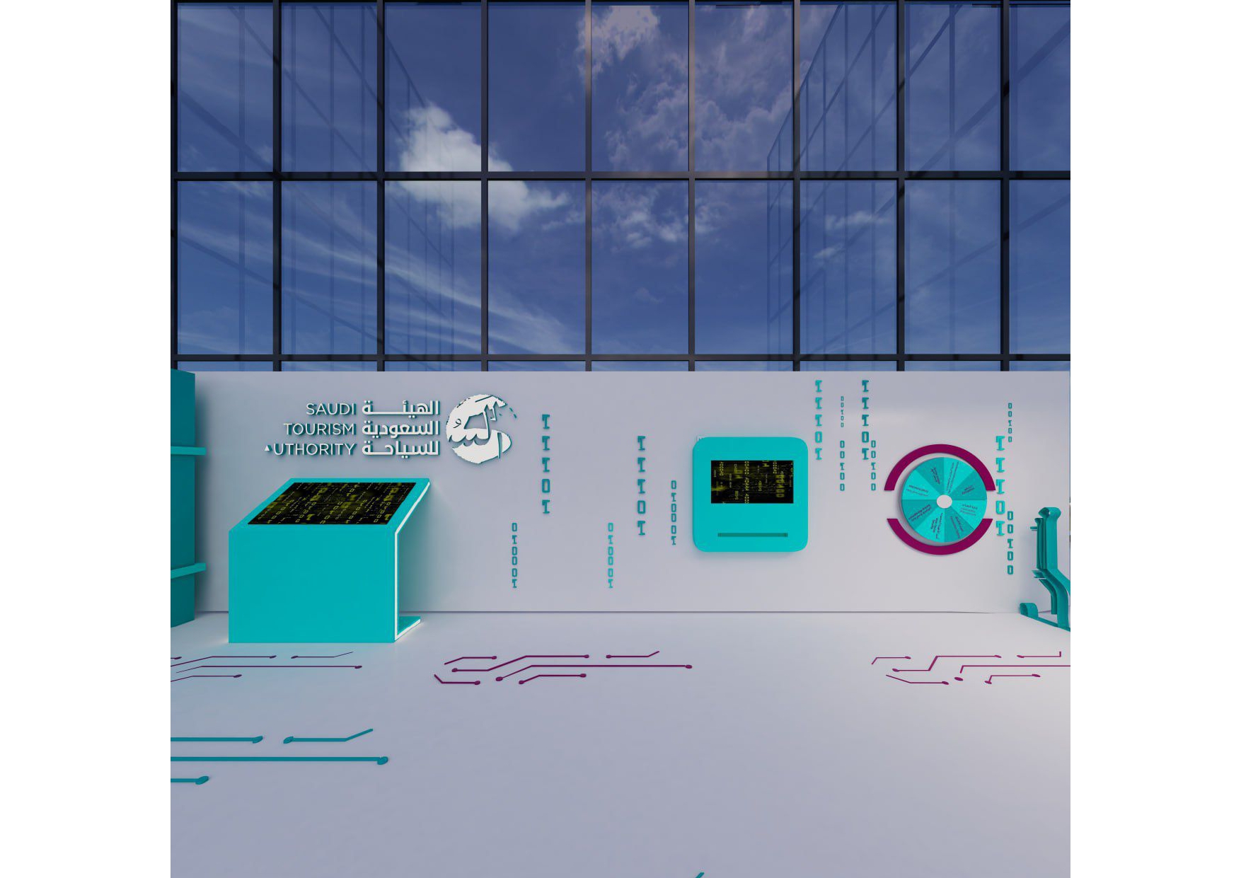 Exhibition booth design in saudi arabia1